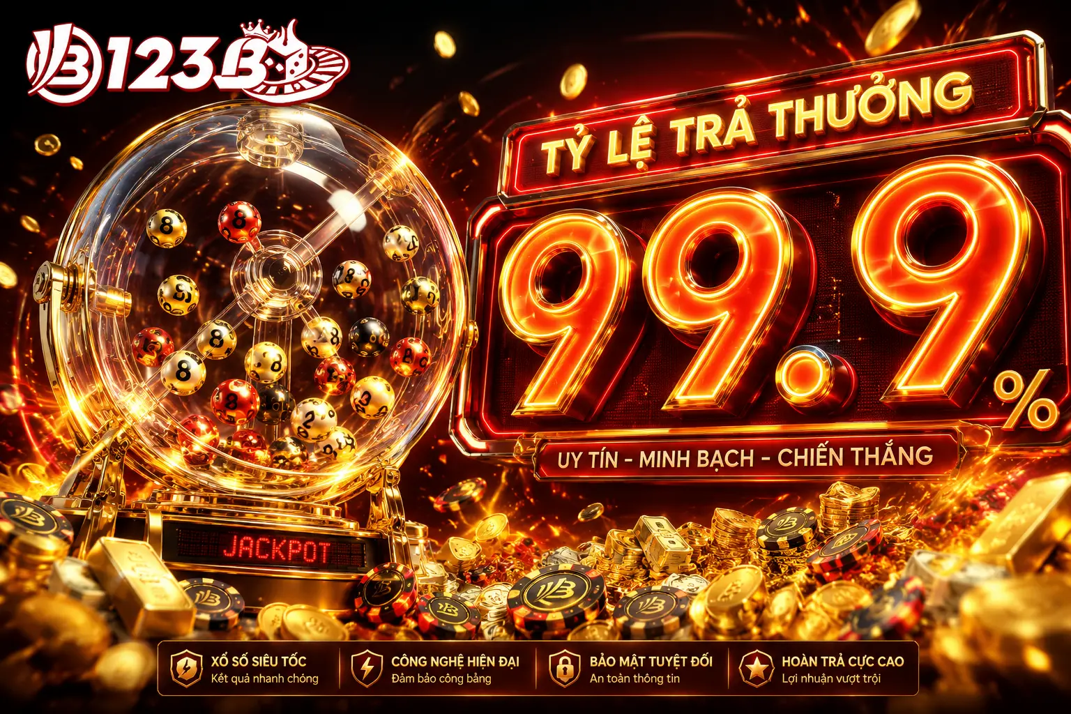 Tỷ Lệ Ăn Xổ Số Cạnh Tranh Top 1 Thị Trường (1 ăn 99.9)